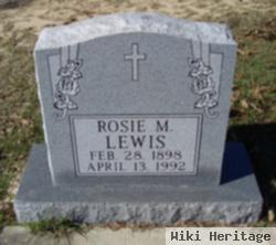 Rosie M Lewis
