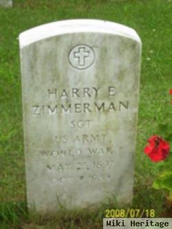 Harry E Zimmerman