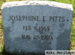 Josephine E Pitts