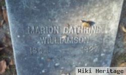 Marion Catherine Williamson