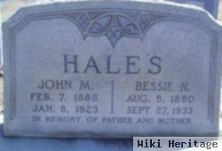 John M Hales