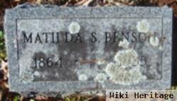 Matilda S. Benson