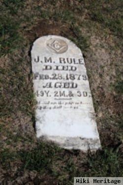 J. M. Rule