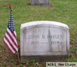 John Dungan Hayles