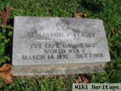 Benjamin Franklin "frank" Feasby