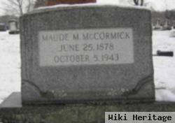 Maude M. Mccormick