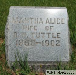 Martha Alice Mcclarnon Tuttle