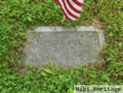 Harold A. "skip" Wick