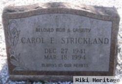 Carol E Strickland