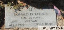 Donald D Taylor