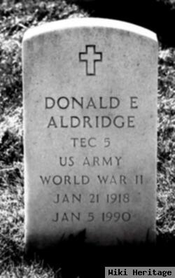 Donald E. Aldridge