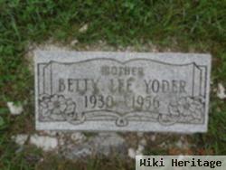 Betty Lee Yoder