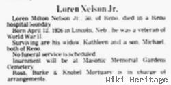Loren Milton Nelson, Jr