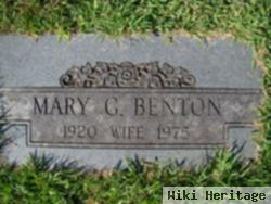 Mary G Benton