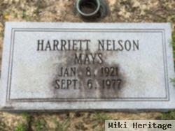Harriett Nelson Mays