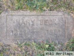 Mary Applegarth Beck