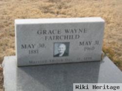 Mabel "grace" Wayne Fairchild