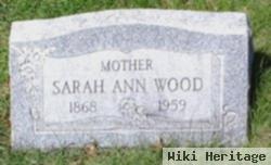 Sarah Ann Wood