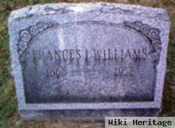 Frances Louise Isaac Williams