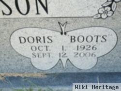 Doris "boots" Anderson