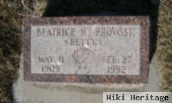 Beatrice M. "betty" Provost