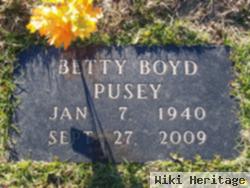 Betty Boyd Pusey