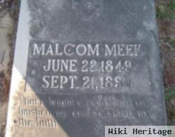 Rev Malcom Hymerick Meek