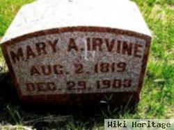 Mary A Irvine