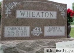 Carroll E Wheaton