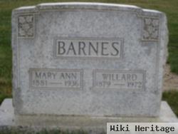 Mary Ann Barton Barnes