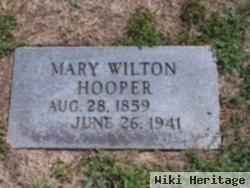 Mary K Wilton Hooper