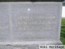 Pvt John E. Crosson