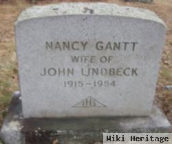 Nancy Gantt Lindbeck