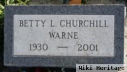 Betty L. Churchill Warne