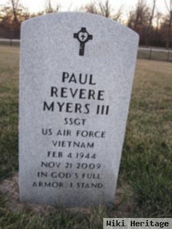 Paul Revere Myers, Iii