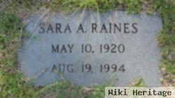 Sara A Raines