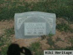 Osa Ann Holt Goodman