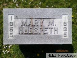 Mary M. Holcomb Hudspeth