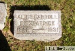 Alice Carroll Fitzpatrick