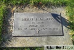 Henry J Fadness