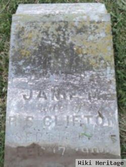 Janie M Clifton