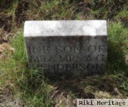 Infant Son Henderson