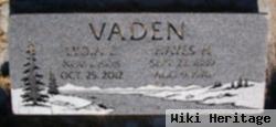 Hayes H Vaden