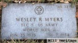 Wesley R. Myers