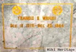 Francis B Wright