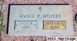 Mable K Moyers