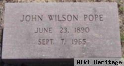 John Wilson Pope