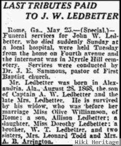 John Whatley Ledbetter