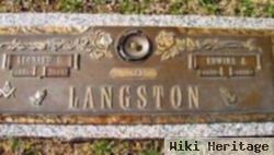 Leonard D Langston