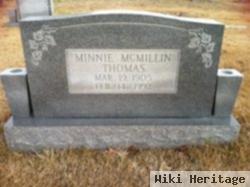 Minnie Mcmillin Thomas